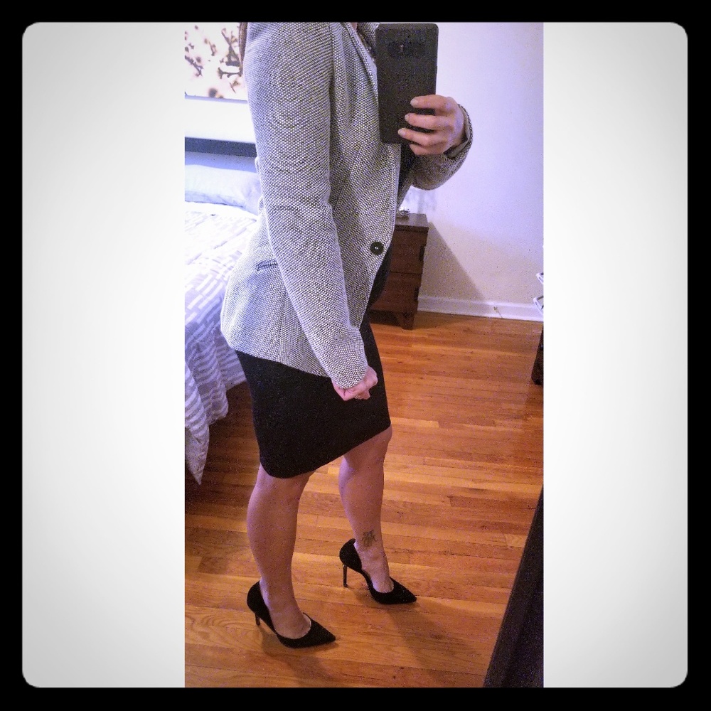 H&M Tweed like Blazer, Like New!